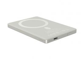 CANYON OnPower 500 PD20W 5000mAh Aluminium Sta mágneses powerbank, szürke (CNS-CPB500G)